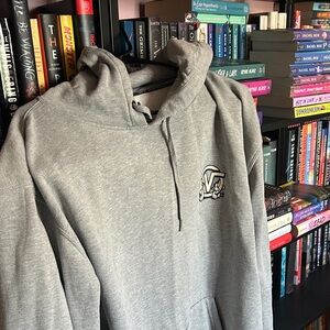 Vans Heather Gray Hoodie with Logo